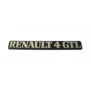 Emblemat RENAULT 4 GTL. !