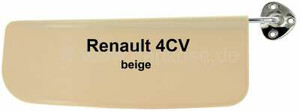 Słoneczko kremowe Renault 4CV .