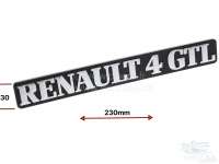 Emblemat RENAULT 4 GTL. !&