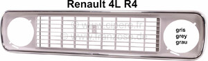 Grill RENAULT R4 szary. !&