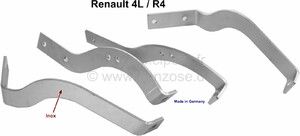 Zestaw montażowy zderzaka tył stal nierdzewna RENAULT R4. ~~