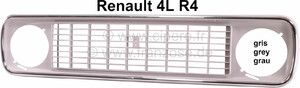Grill RENAULT R4 szary. !&